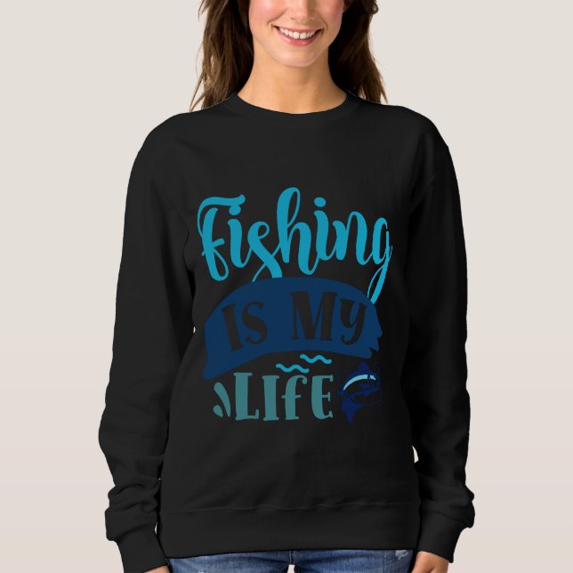 Fiske är mitt liv t shirt (Framsida)