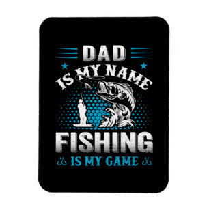 Fiske är mitt Pappa-spel Magnet