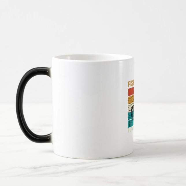 Fiske Art Woman vill ha mig Magisk Mugg (Vänster)