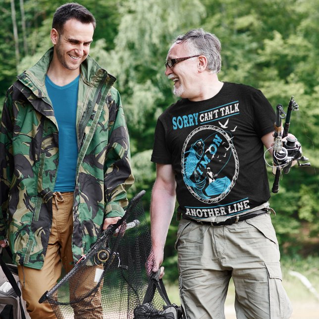 Fiske av fanatiska fiskare som är borta att fiska t shirt (Skapare uppladdad)