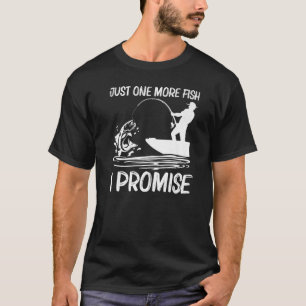 Fiske av För manar kvinnliga fiskare Bait Boat Res T Shirt