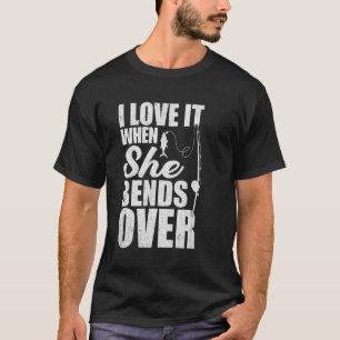 Fiske av För manar kvinnliga fiskare Fiskare Rod 3 T Shirt