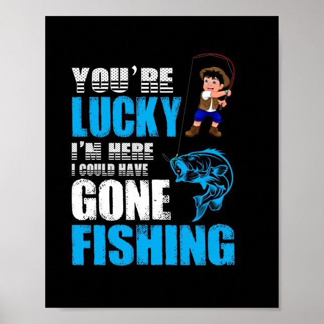 Fiske av konst I skulle kunna ha Borta fiske Poster (Framsidan)