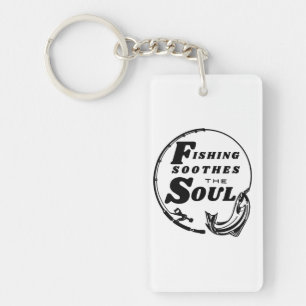 Fiske av sovar från Soul med cirkulär Rod Design Nyckelring