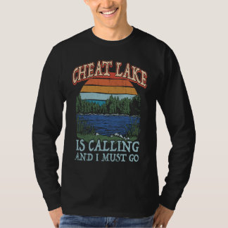 Fiske Båtliv Camping Retro Sjøsemester Fusk T Shirt