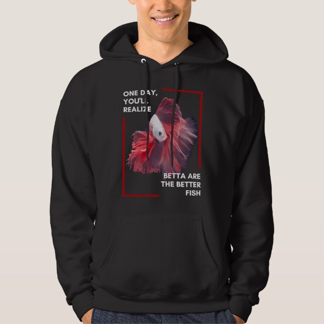 Fiske Betta Hoodie (Framsida)