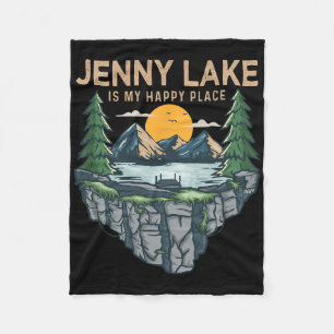 Fiske Boating Camping - Min Lycklig Ställe Jenny L Fleecefilt