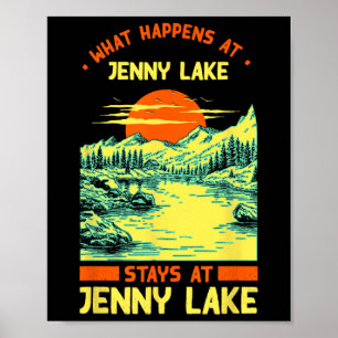 Fiske Boating Camping Sjö Vacation Jenny Sjö Poster
