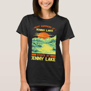 Fiske Boating Camping Sjö Vacation Jenny Sjö T Shirt