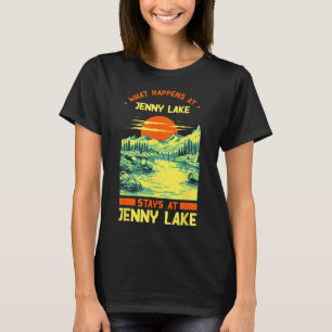 Fiske Boating Camping Sjö Vacation Jenny Sjö T Shirt
