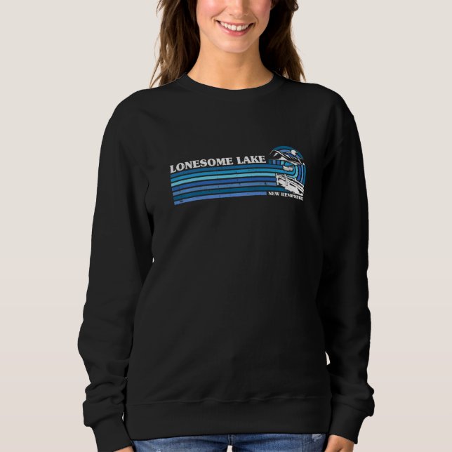 Fiske Boating Camping Sjö Vacation Lonomic Lak T Shirt (Framsida)