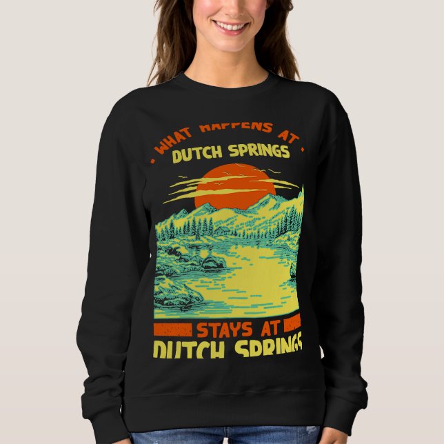 Fiske Boating Camping Sjö Vacation Netherlands Vår T Shirt (Framsida)