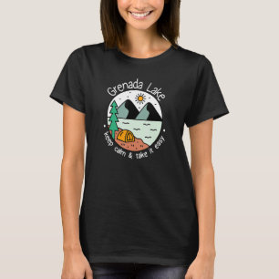 Fiske Boating Camping - ta det lugnt Grenada Lak T Shirt