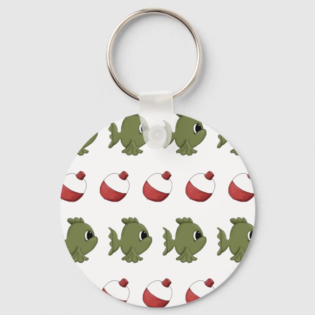 Fiske Bobbers Nyckelring (Framsida)