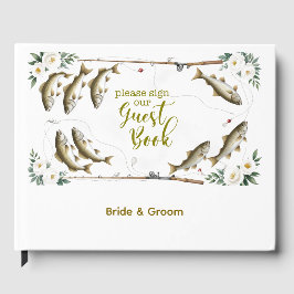 Fiske Bröllop som temat för fiske i älskare Gästböcker