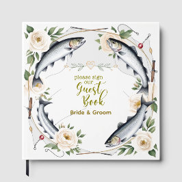 Fiske Bröllop som temat för fiske i älskare Gästböcker