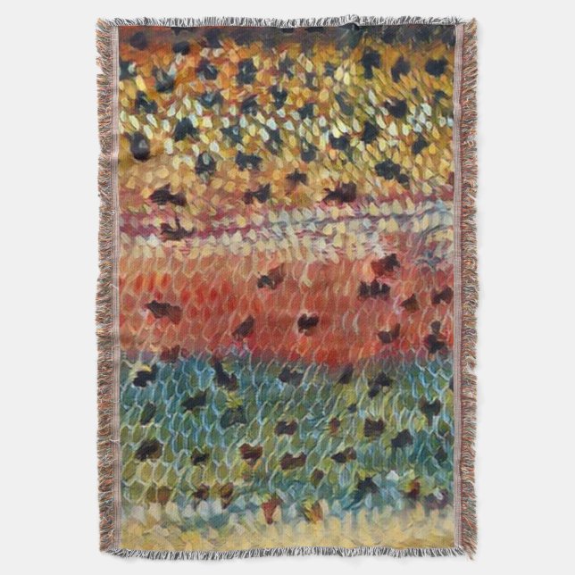 Fiske Brook Trout Filt (Framsidan Vertikal)