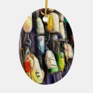 Fiske Buoys jul Ornament