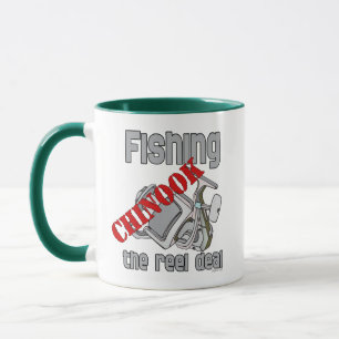 Fiske Chinook Salmon Reel Deal Fishing Mugg