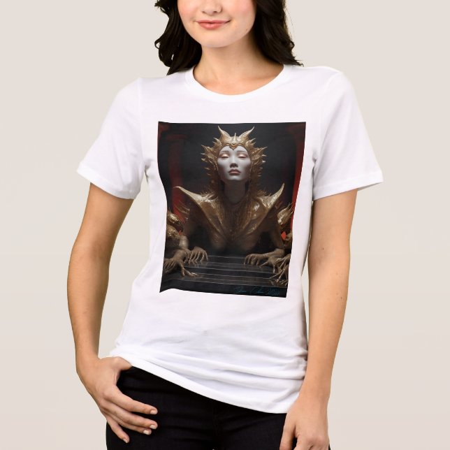 Fiske Dam av Juan Cabana 2024 T Shirt (Framsida)