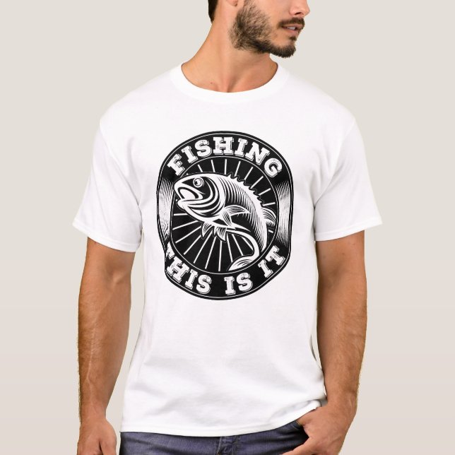 Fiske: Det är det T Shirt (Framsida)