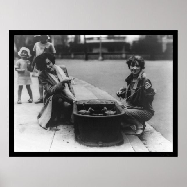 Fiske efter Ankor i Washington, DC 1926 Poster (Framsidan)