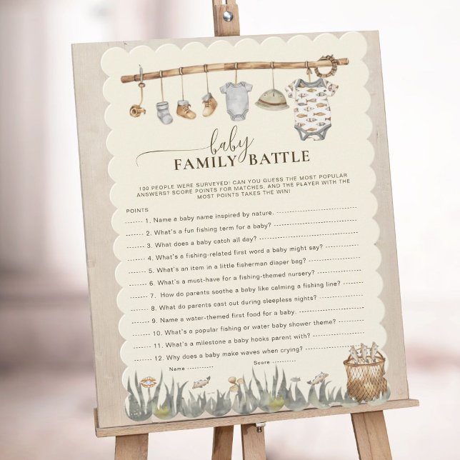 Fiske efter baby-familjen Battle Reel Roligt Rusti (Skapare uppladdad)