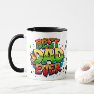 Fiske efter bästa Pappa någonsin fiskeoffert Graff Mugg