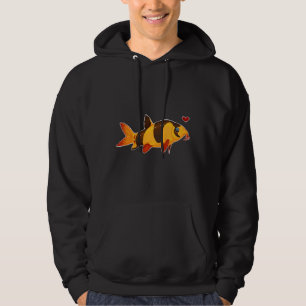 Fiske efter belagd kustbeläggning hoodie