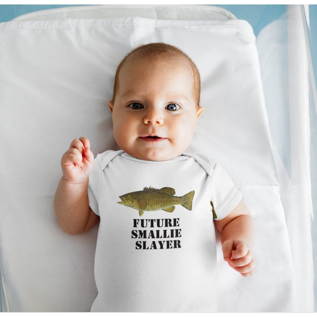 Fiske efter bläckfisklager i Cute Future Smallmout T Shirt (Skapare uppladdad)
