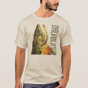 Fiske efter broköring t-shirt