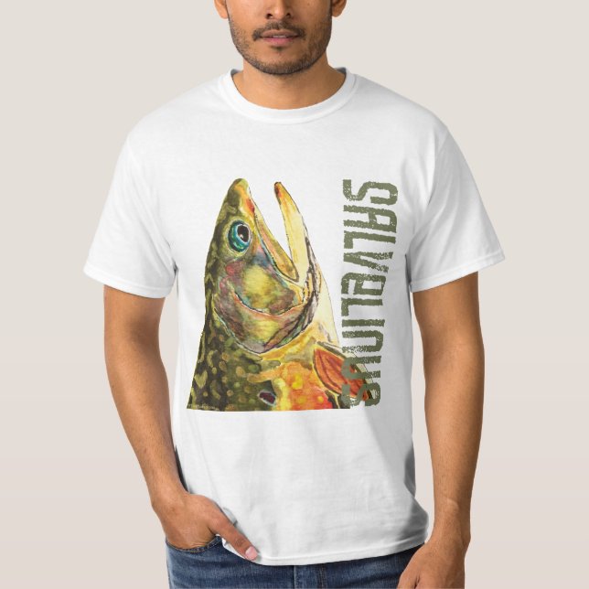 Fiske efter broköring t-shirt (Framsida)