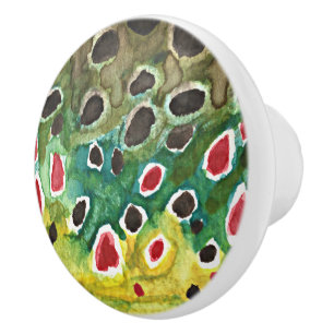 Fiske efter brunöring knopp