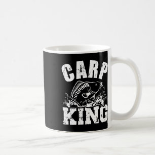 Fiske efter Carp Kung Kaffemugg