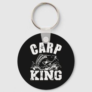 Fiske efter Carp Kung Nyckelring