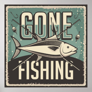 Fiske efter coola vintage i älskare poster