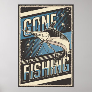 Fiske efter coola vintage i älskare poster