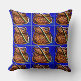 Fiske efter Creel Pillow Kudde