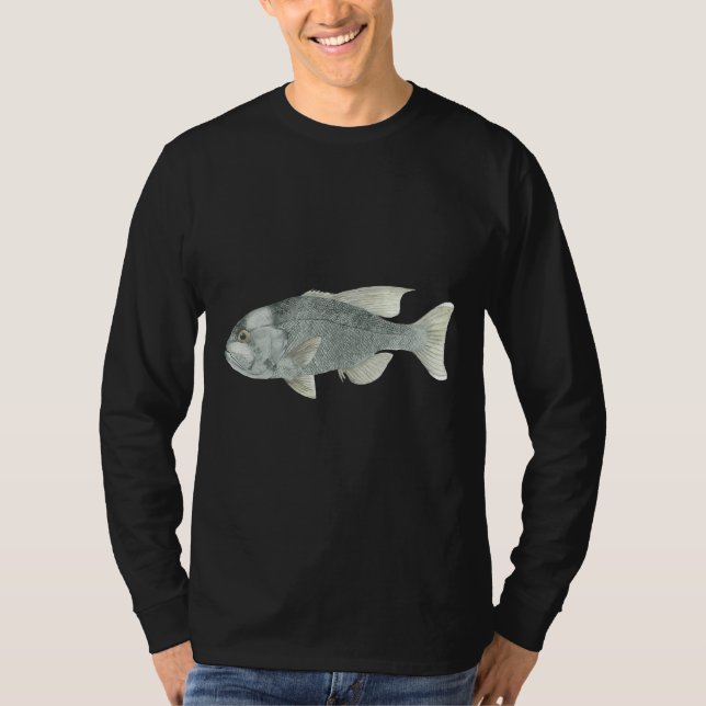 Fiske efter Dhufish T Shirt (Framsida)
