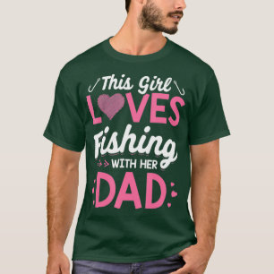 Fiske efter dottern i Pappa Matching T Shirt