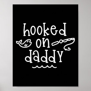 Fiske efter Fars dag-fiskare som fiskat med pappa Poster