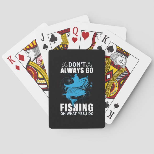 Fiske efter Fisher får inte alltid ske Casinokort (Baksidan)
