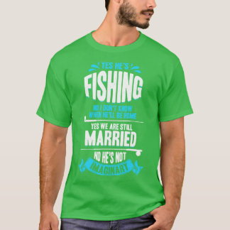 Fiske efter fiskare, maka gift t shirt