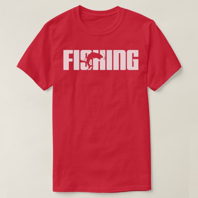 Fiske efter fiskare t shirt (Design framsida)