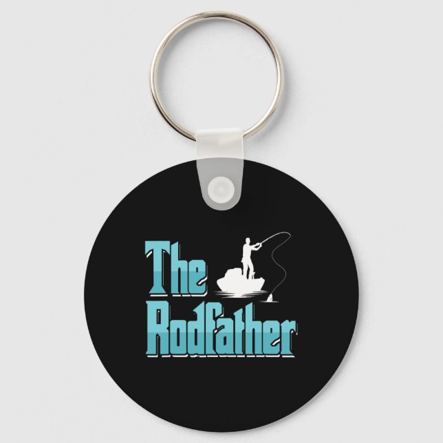 Fiske efter fisketjänst för fisketjänsten Fischer  Nyckelring (Framsida)