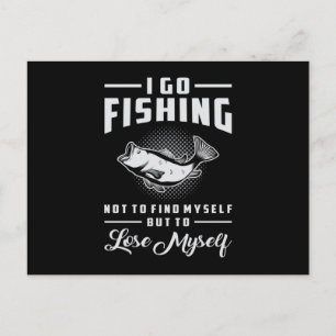 Fiske efter fisketräd i Kärlek Fiskare i Rod Fishe Vykort