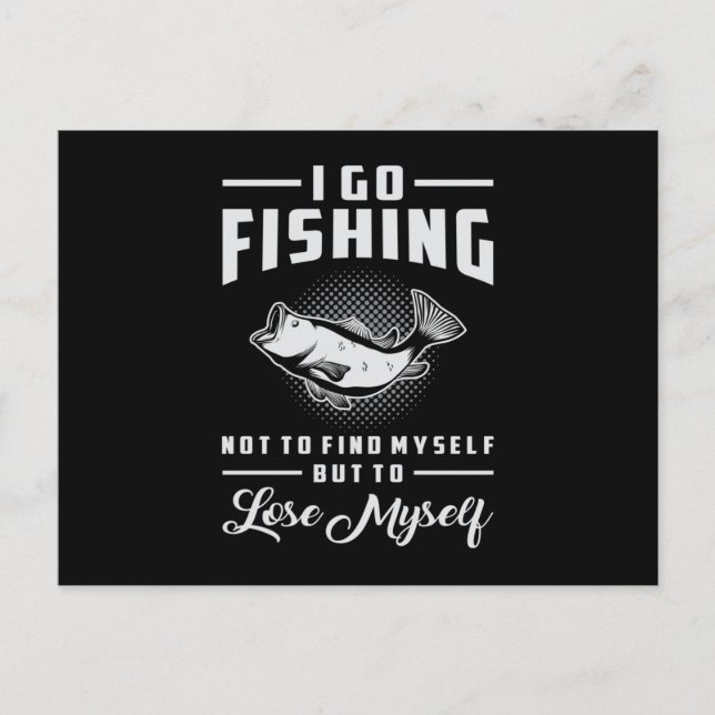 Fiske efter fisketräd i Kärlek Fiskare i Rod Fishe Vykort (Framsida)