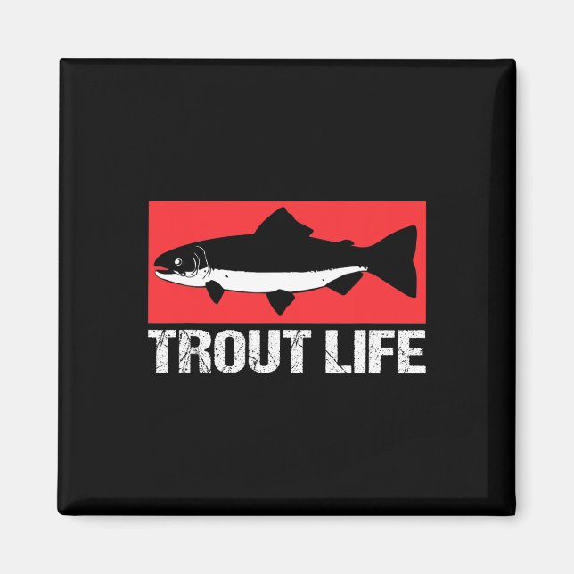 Fiske efter fisköring vid flott Sjö Life Magnet (Framsidan)