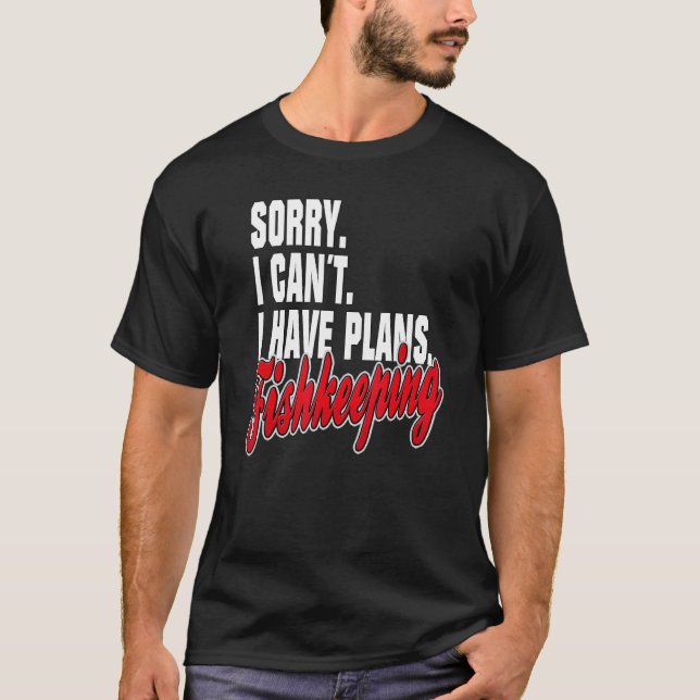 Fiske efter Flygplan i Ich Habe Ord Påstående Utf T Shirt (Framsida)