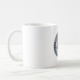Fiske Efter Frihet Patriotisk Patriotisk Hobby Vin Kaffemugg